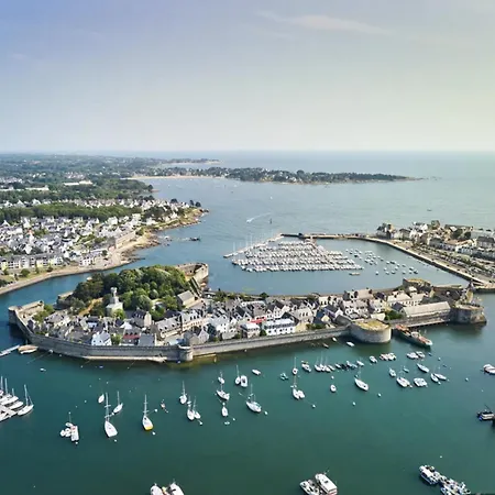 Appartement Vue Mer, Terrasse Parking Et Plage Concarneau Extérieur photo